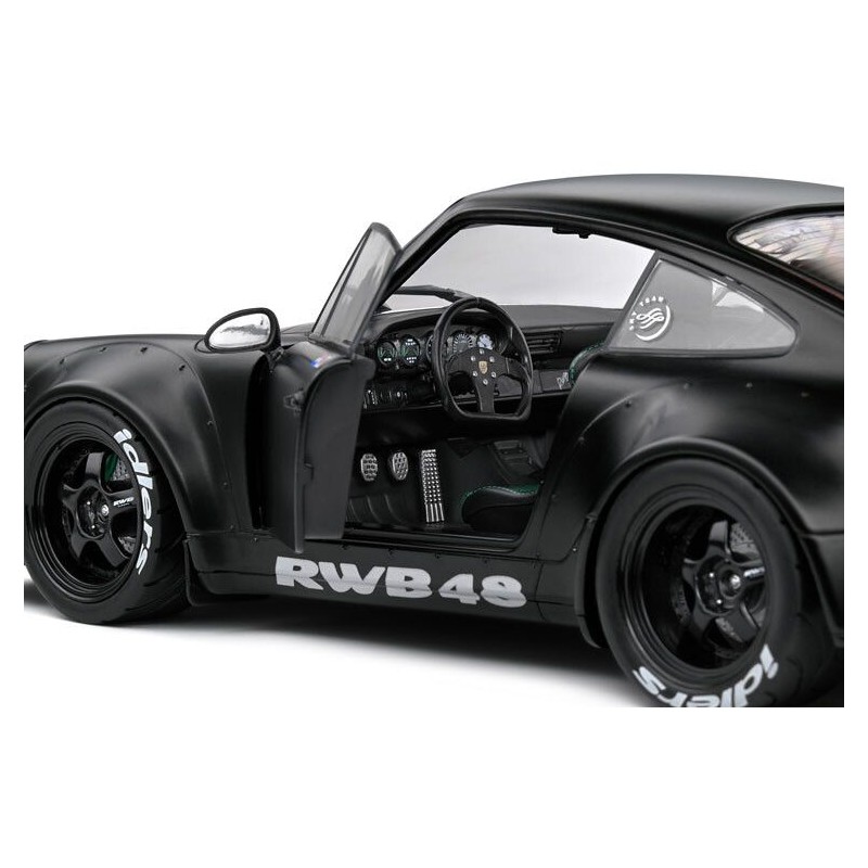 Porsche 911 (964) RWB Darth Vader (Mat Zwart) - 1:18 - Solido