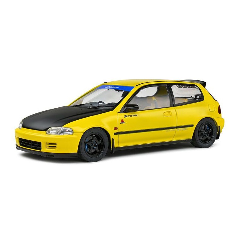 Honda Civic (EG6) 91' Spoon version (Geel)- 1:18 - Solido