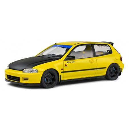 Honda Civic (EG6) 91' Spoon version (Geel)- 1:18 - Solido