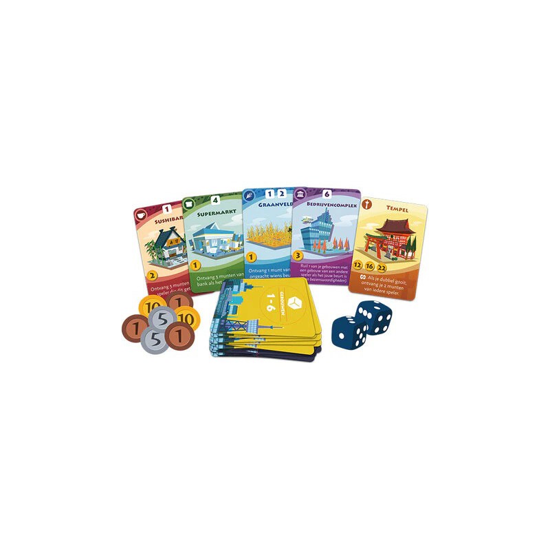 White Goblin Games  Machi Koro 2: Polis