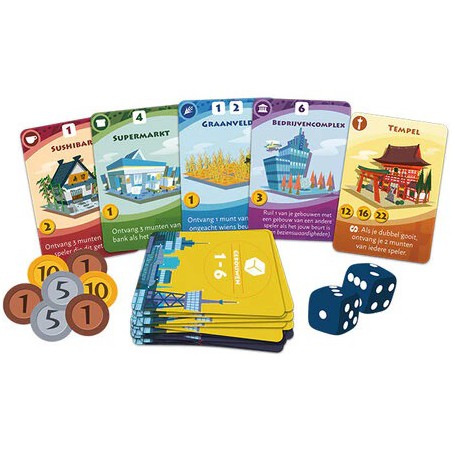 White Goblin Games  Machi Koro 2: Polis