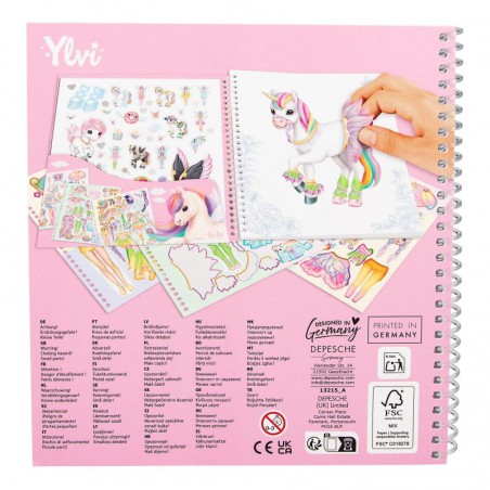 Ylvi dress me up stickerboek 13215