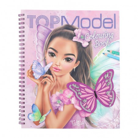 TOPModel kleurboek met pailletten FAIRY LOVE 12976