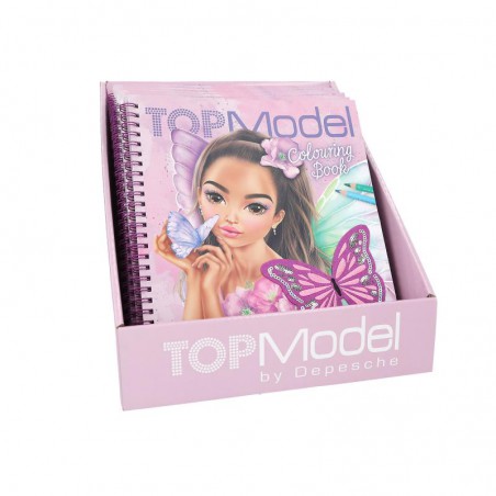 TOPModel kleurboek met pailletten FAIRY LOVE 12976