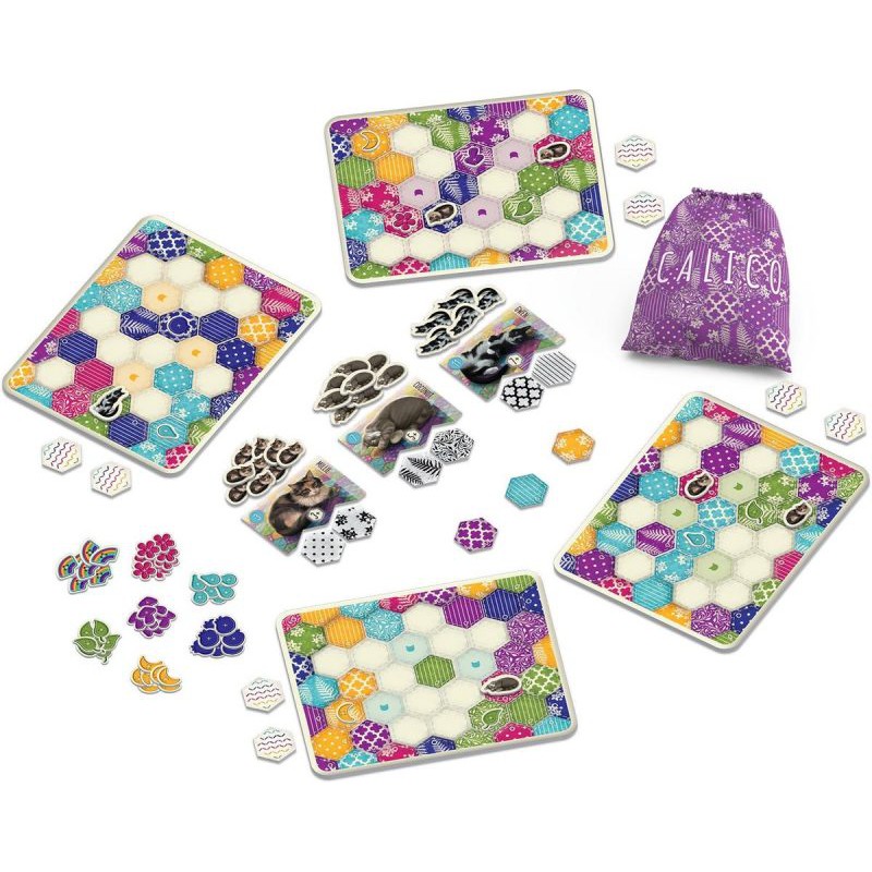 Calico White Goblin Games katten bordspel