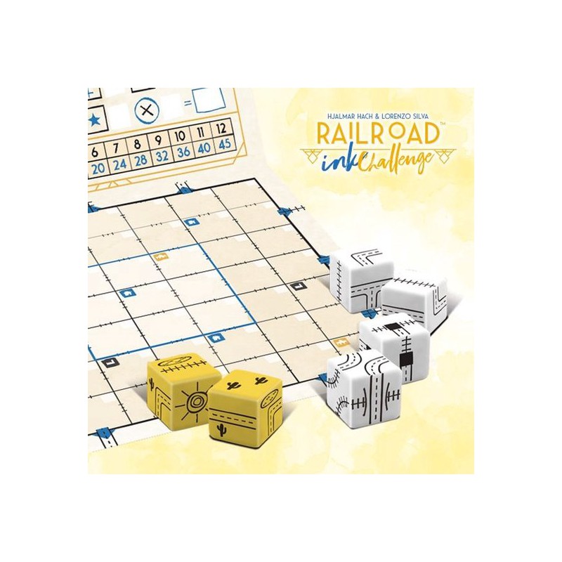 White Goblin Games  Railroad Ink (Goudgele versie)