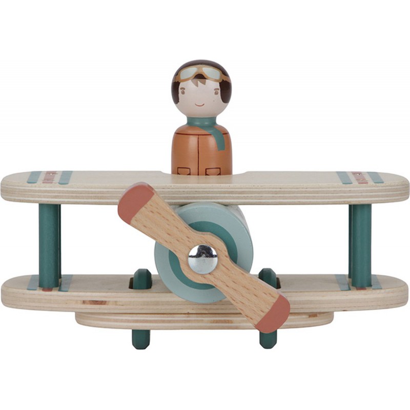 Speelgoedvliegtuigje FSC - Little Dutch