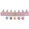 Verjaardagskroon roze - Little Dutch Verjaardagskroon roze - Little Dutch