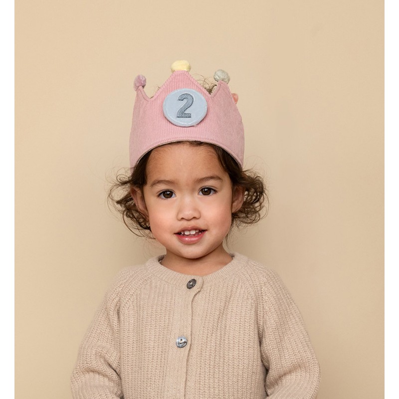 Verjaardagskroon roze - Little Dutch