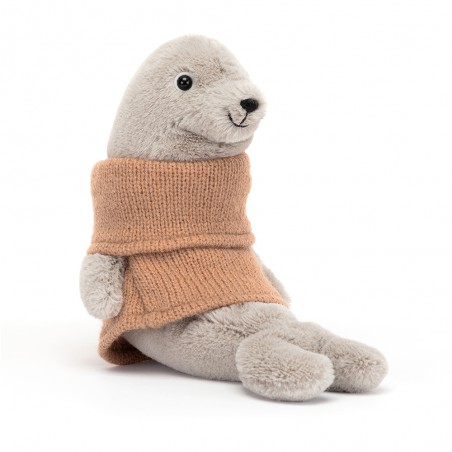 Cozy crew seal, Jellycat