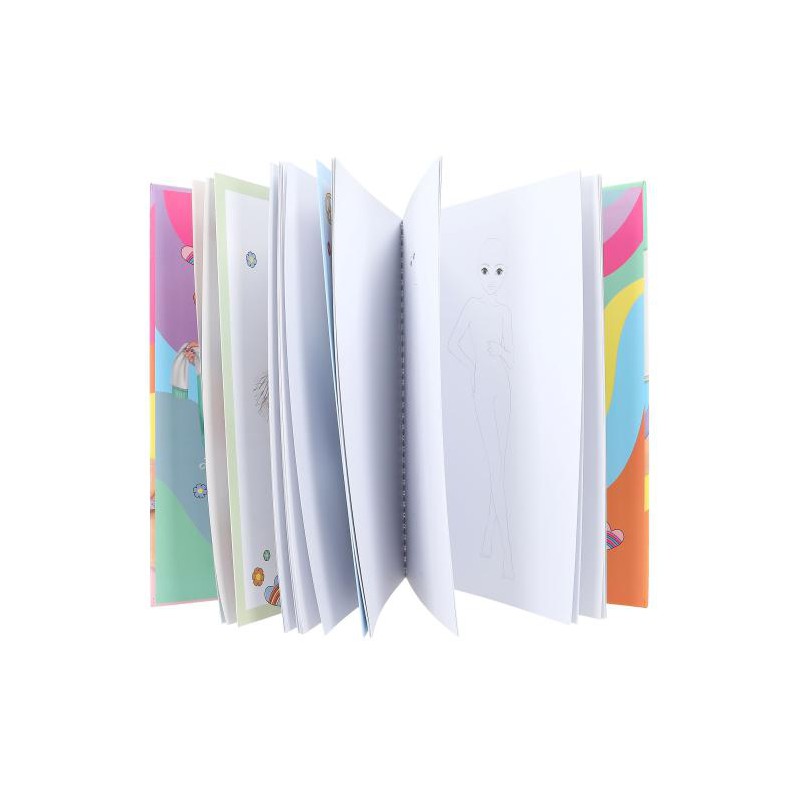 TOPModel kleurboek met kleurpotloden 12943