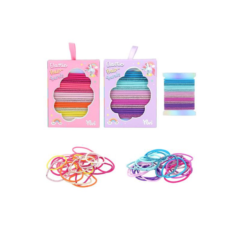 Ylvi glitter haarelastiekjes 12482