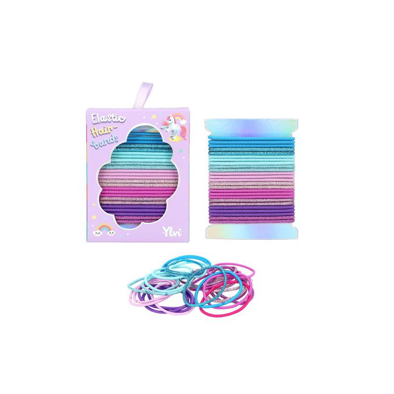 Ylvi glitter haarelastiekjes 12482