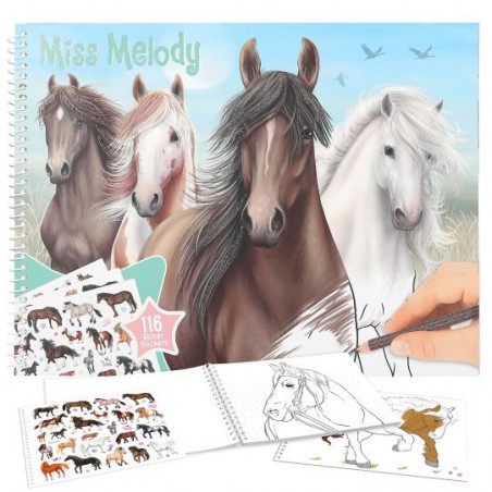 Miss Melody kleurboek 12978