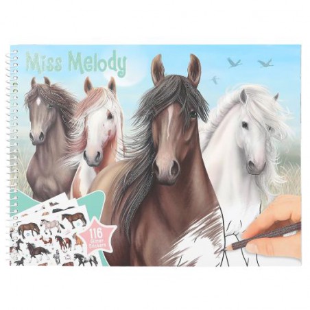 Miss Melody kleurboek 12978