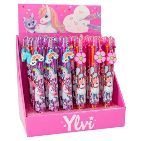 Ylvi glitter gelpen met 6 kleuren 12884