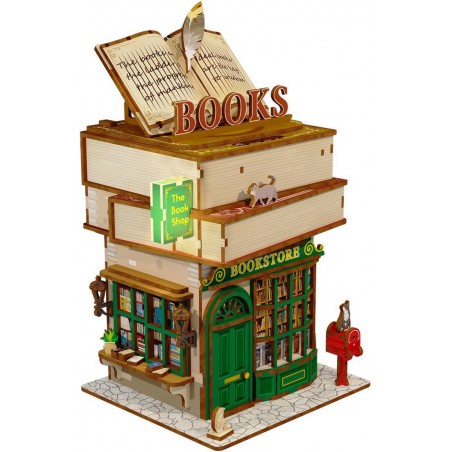 Time bookstore 3D puzzel, Tonecheer