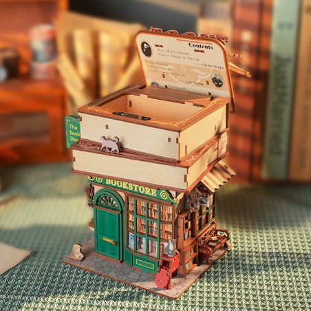 Time bookstore 3D puzzel, Tonecheer