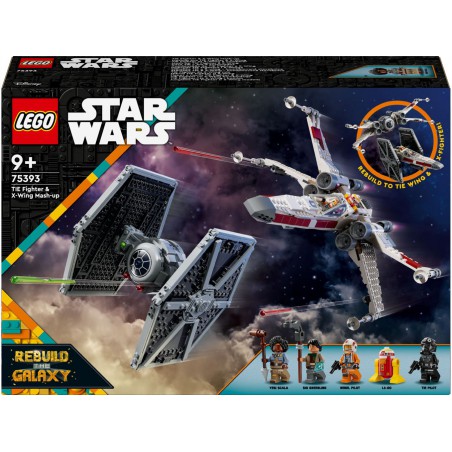 LEGO STAR WARS - 75393 TIE  Fighter & X-Wing Mahs-up