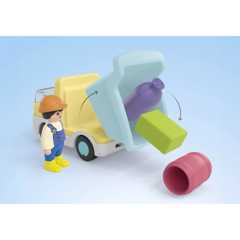 Playmobil Junior - 71686 Ladingwagen met sorteer-garage