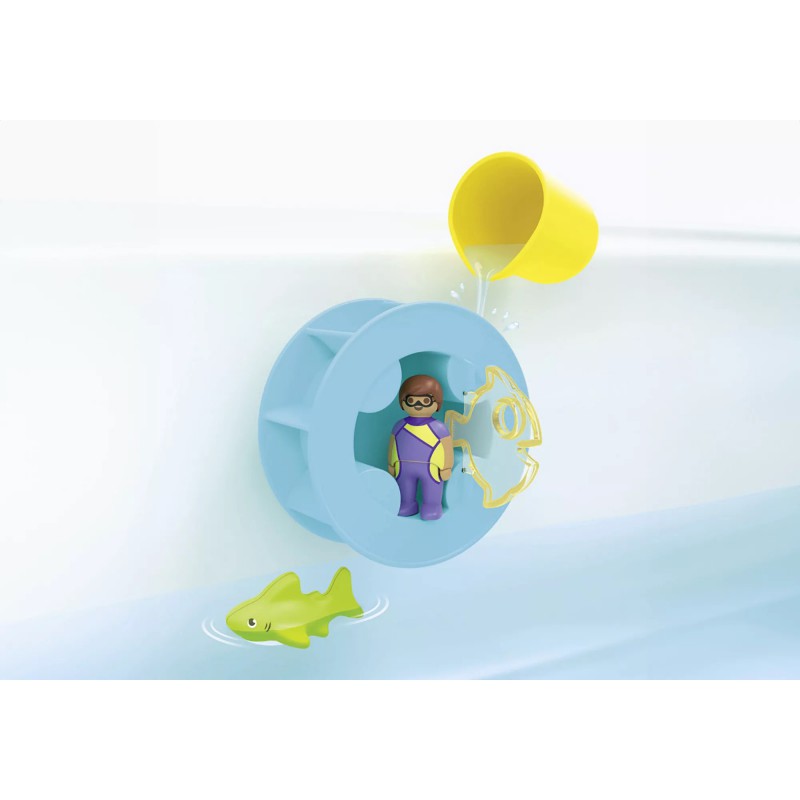 Playmobil Junior - 71688 AQUA Waterwervelrad met babyhaai