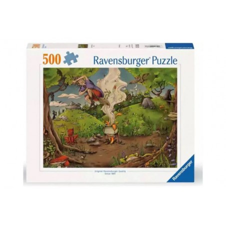 Bij de bosheks, 500 stukjes Ravensburger