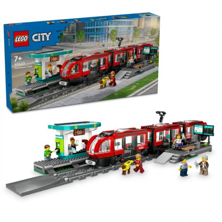 LEGO City 60423 Stadstram en station