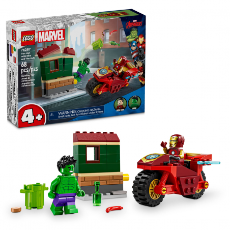 LEGO MARVEL - 76287 Iron man motor en de hulk