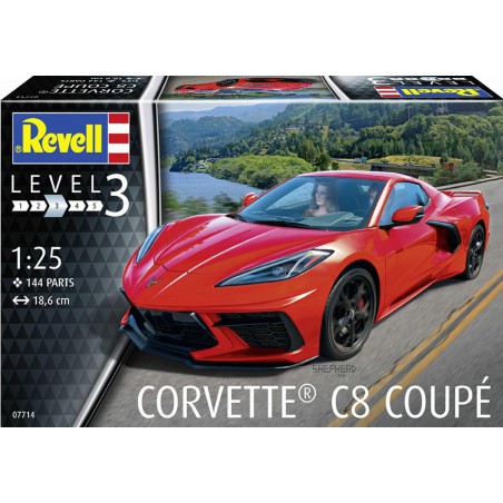 Corvette C8 Coupé 1:25, Revell