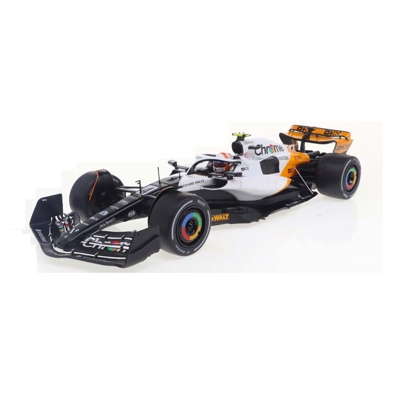 McLaren MCL60 F1 L. Norris Monaco GP '23 nr4 - 1:18 - Solido
