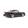 Porsche 911 (964) Turbo (Zwart) - 1:18 - Solido