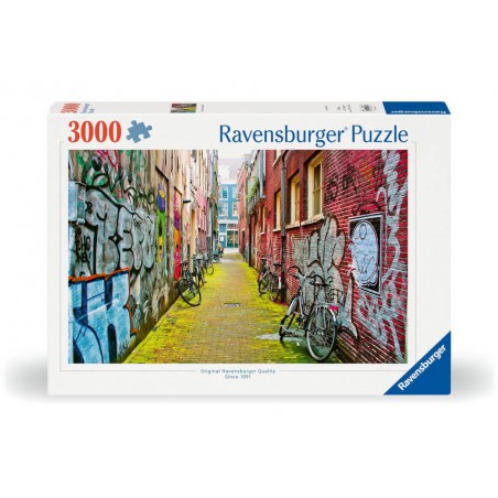 Steet Art in Amsterdam, Ravensburger 3000st