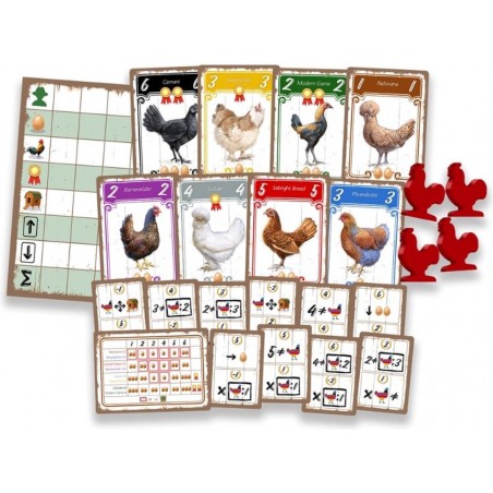 Hens - Bordspel, Happy Meeple Games