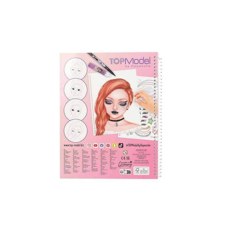TOPModel make-up kleurboek 13144