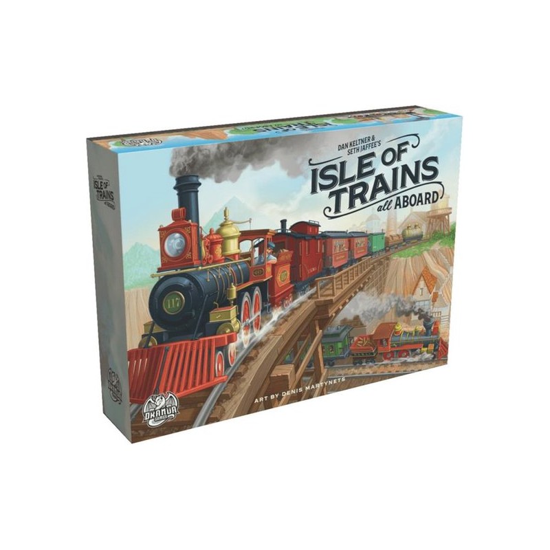 Isle of trains, all aboard- Kaartspel, Happy Meeple Game