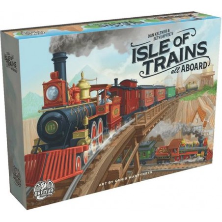 Isle of trains, all aboard- Kaartspel, Happy Meeple Game