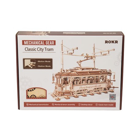 classic-city-tram-diy-mechanisch-houtwerk-rokr