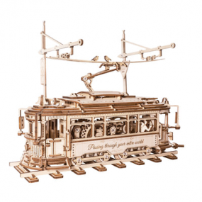 Classic City Tram, DIY mechanisch houtwerk, Rokr