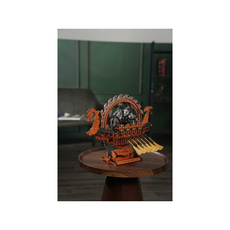 viking-dragon-ship-diy-mechanisch-houtwerk-rokr