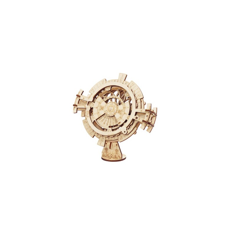 Perpetual Calendar, DIY mechanisch houtwerk, Rokr