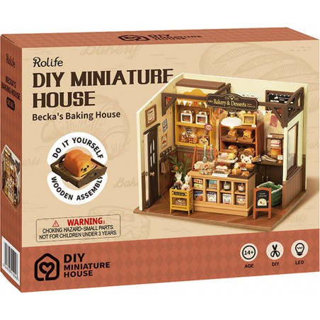 Becka's Baking House, Miniature house Series, Rolife