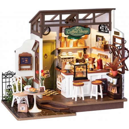 Slow Life Cafe, Diy Miniature House