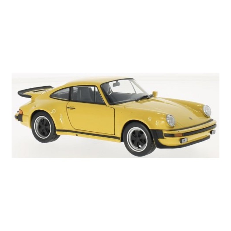 Porsche 911 Turbo (geel), 1:24, Welly