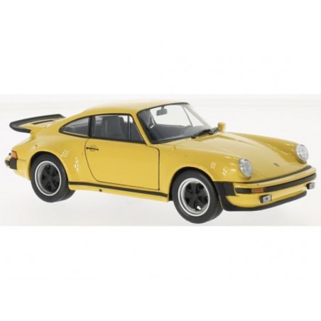 Porsche 911 Turbo (geel), 1:24, Welly