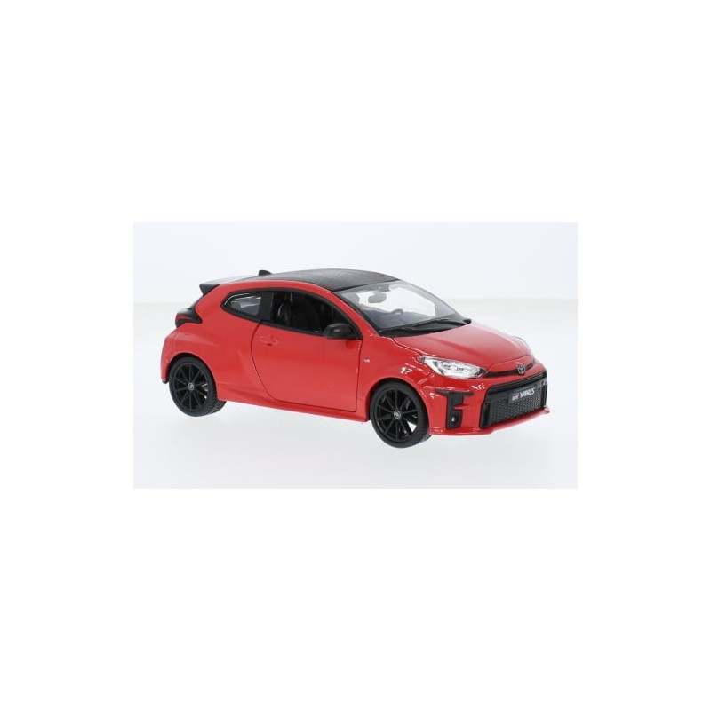 Toyota GR Yaris 2021 1:24 (rood), Maisto