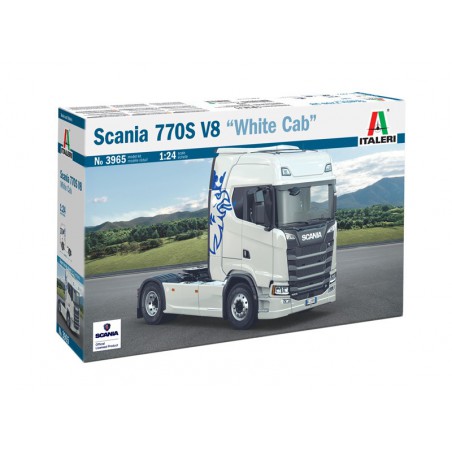 Scania 770 S V8 "White Cab" 1:24, Italeri