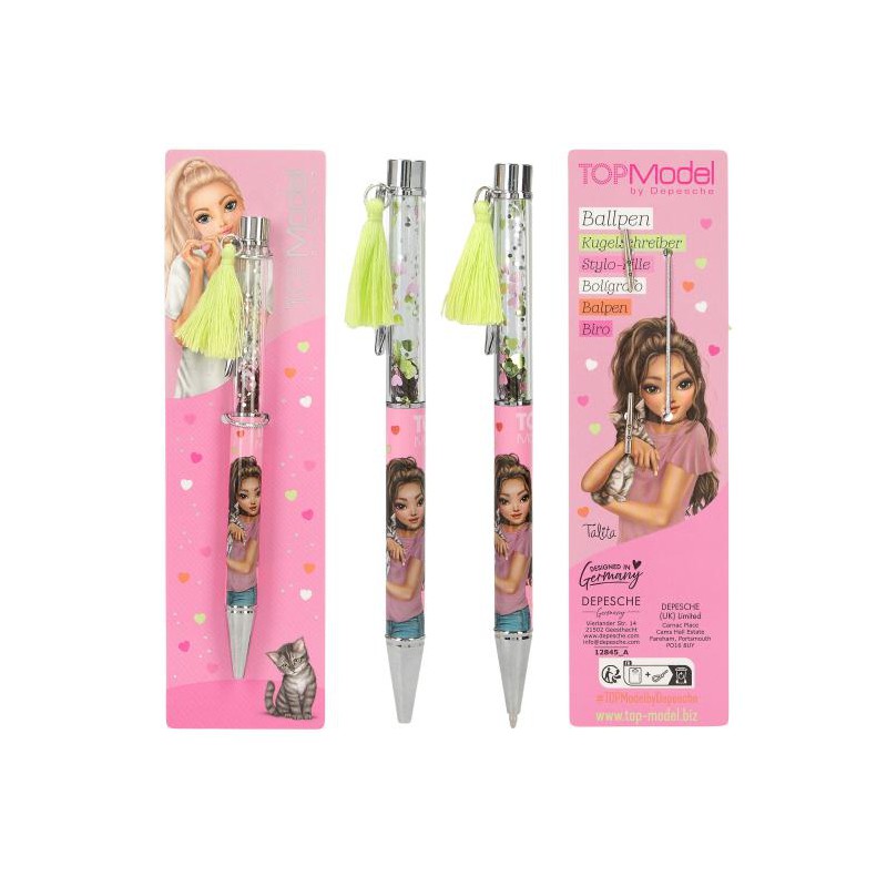 TOPModel pen met confetti 12845