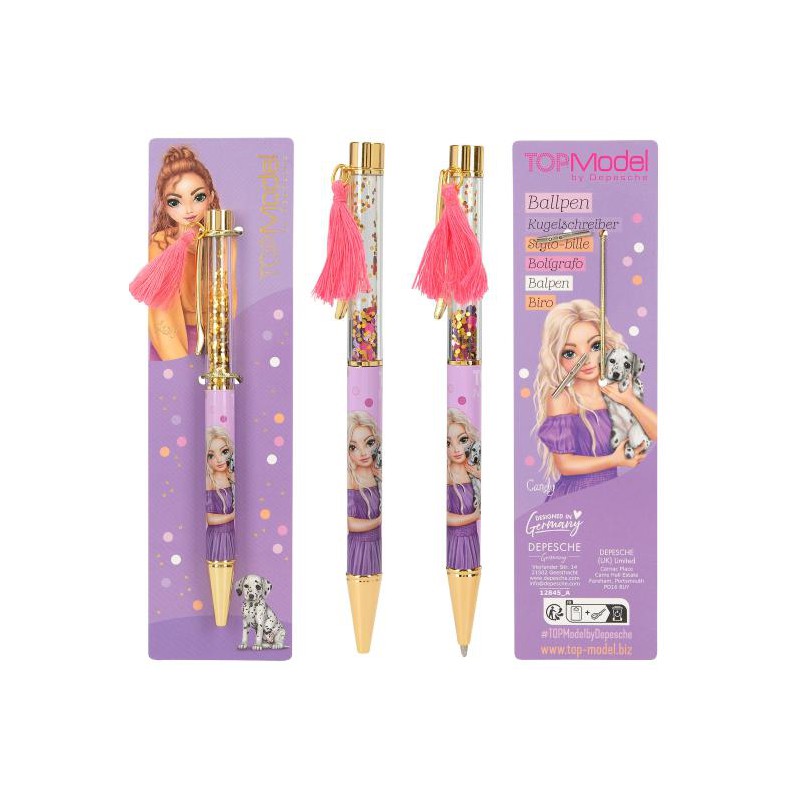 TOPModel pen met confetti 12845