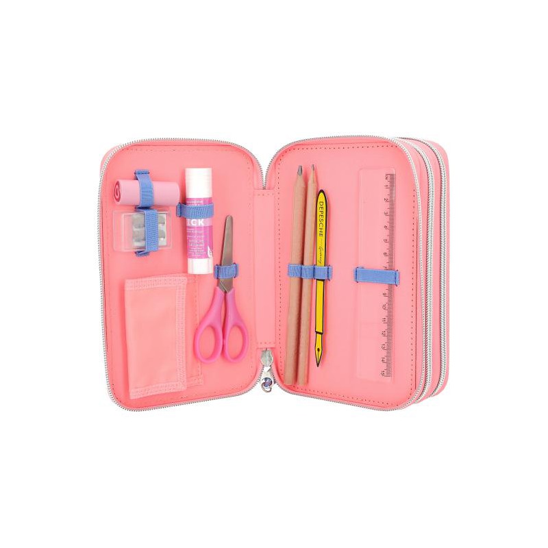 TOPModel 3-vaks etui met wrijfpailletten 12950