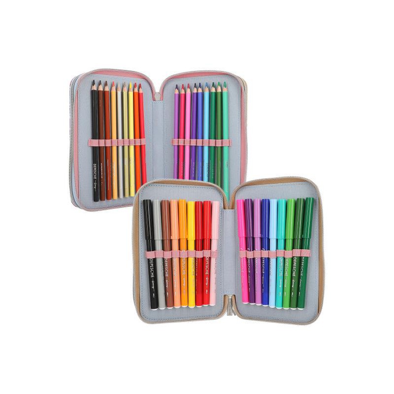 TOPModel 3-vaks etui TEAM TEDDY 13009